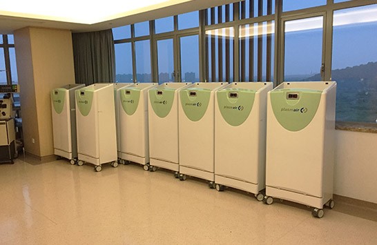 浙江大学医学院附属第一医院生物洁净病区规模化使用爱茵斯贝灭菌设备